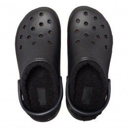 Crocs Ciabatte Classic Platform Lined Clog W Nero